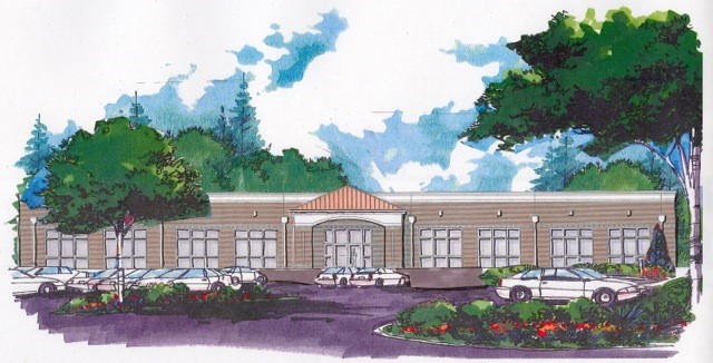 Picture of rendering of Charter School, Orangeburg, South Carolina